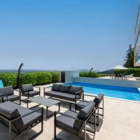 Mit Privatpool Fuer 10 Personen Ca 227 Qm In Poljane, Kvarner Bucht Gespanschaft Primorje-gorski Holiday home